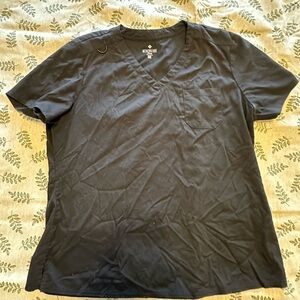 MedCouture Black Scrub Top